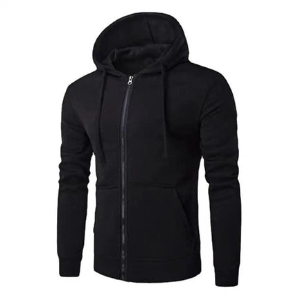 Ravlen Zip Hoodie Jacket | Slim Fit Men's Sweatshirt for Autumn & Winter - northernnomad