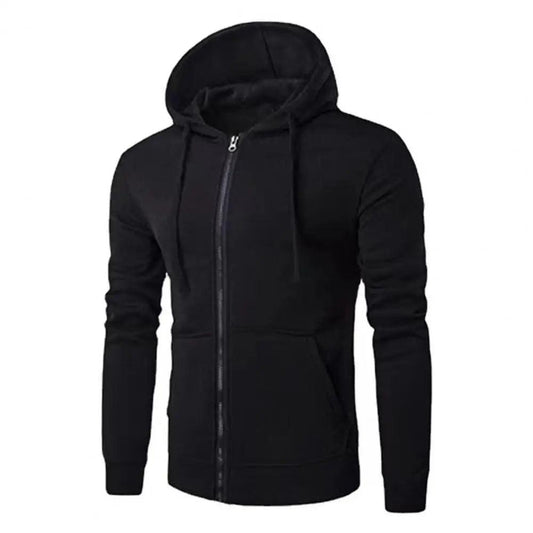 Ravlen Zip Hoodie Jacket | Slim Fit Men's Sweatshirt for Autumn & Winter - northernnomad