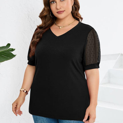Women's V-Neck Elegant Top