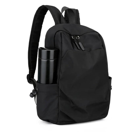 MetroMini Waterproof Men's Backpack | Compact Canvas Shoulder Bag for Travel, Sports & Daily Use