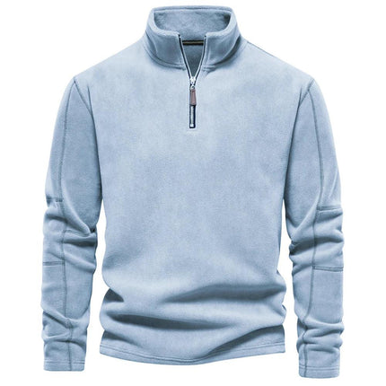 ThermaTrek | Men's Thick Fleece Casual Pullover Jacket - northernnomad