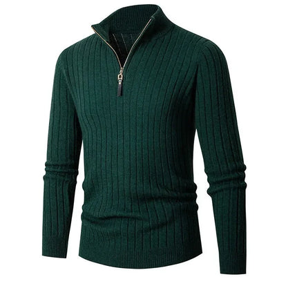 Men's Half-Zip Sweater Knit