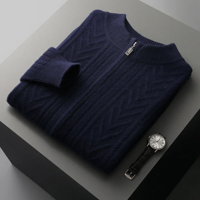 Men's Long-Sleeve Sweater Knit