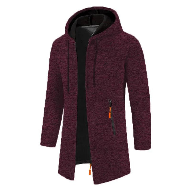 Dravik Oversized Zip Hoodie | Winter Hooded Sweatshirt Jacket for Men - northernnomad