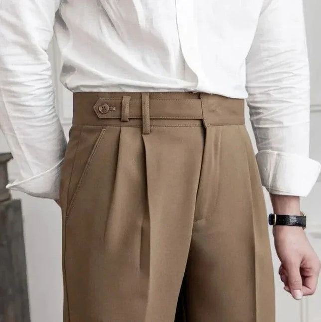 Men's Tailored Trousers Italian Fabric