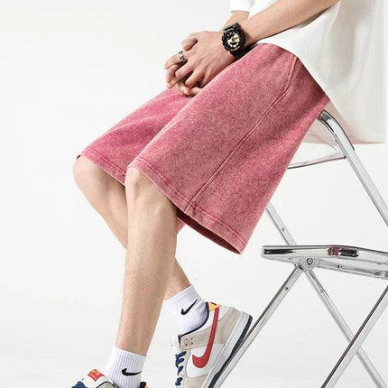 Men’s Casual Shorts Cotton Blend Relaxed Fit