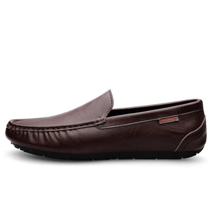 Vittorio Men's Italian Leather Loafers | Luxury Slip-On Moccasins - northernnomad