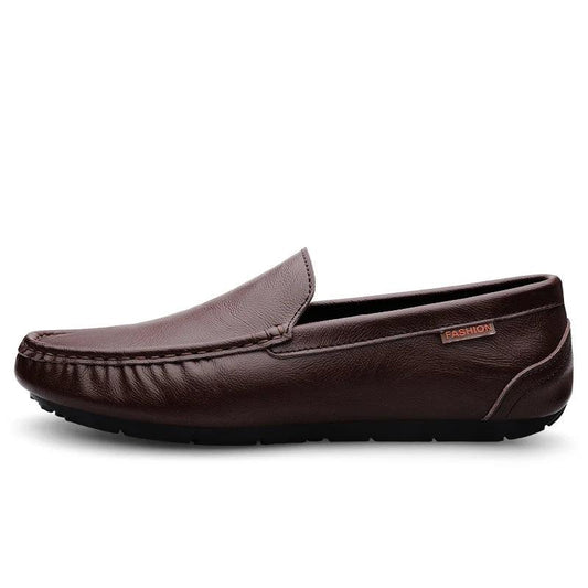 Vittorio Men's Italian Leather Loafers | Luxury Slip-On Moccasins - northernnomad