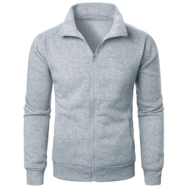 UrbanLayer | Men's Casual Zip-Up Baseball Jacket for Autumn & Winter - northernnomad