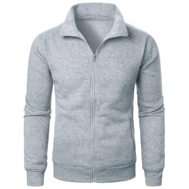 UrbanLayer | Men's Casual Zip-Up Baseball Jacket for Autumn & Winter