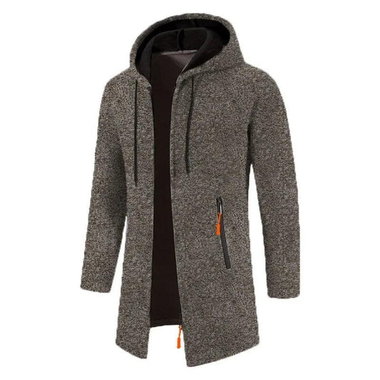 Dravik Oversized Zip Hoodie | Winter Hooded Sweatshirt Jacket for Men - northernnomad