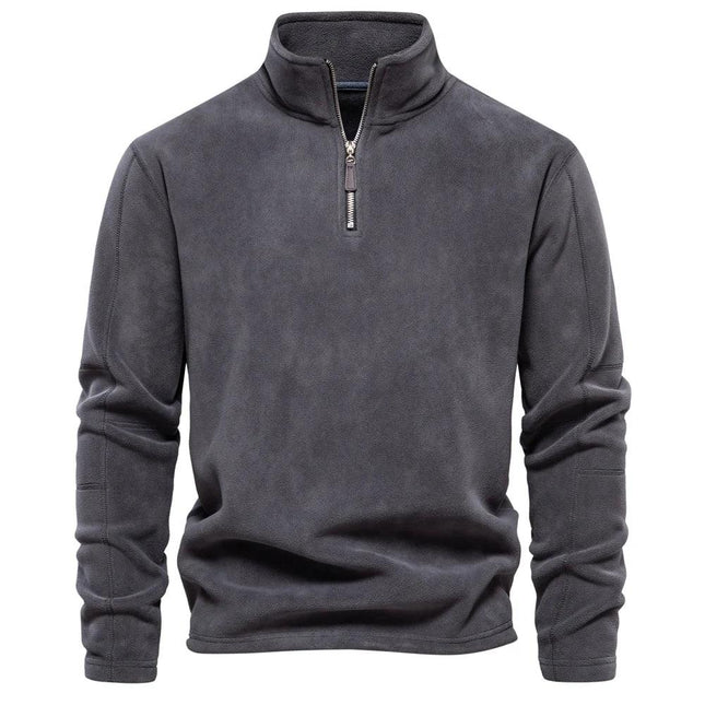 ThermaTrek | Men's Thick Fleece Casual Pullover Jacket - northernnomad