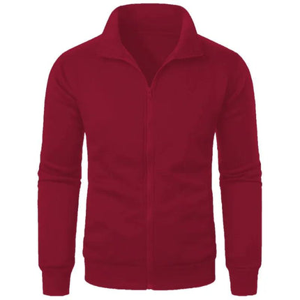 UrbanLayer | Men's Casual Zip-Up Baseball Jacket for Autumn & Winter - northernnomad