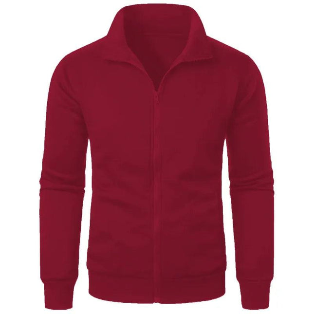 UrbanLayer | Men's Casual Zip-Up Baseball Jacket for Autumn & Winter - northernnomad