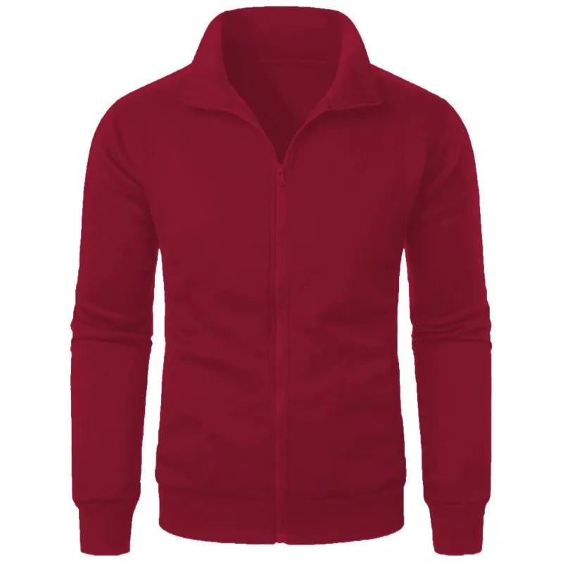 UrbanLayer | Men's Casual Zip-Up Baseball Jacket for Autumn & Winter