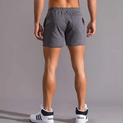 Men’s Casual Shorts Cotton - Elastic Waistband - Breathable - Adjustable Fit - Side Pockets