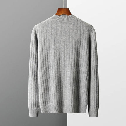 Men's Long-Sleeve Sweater Knit