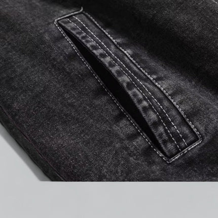 Men's Denim Jacket Fleece Lined