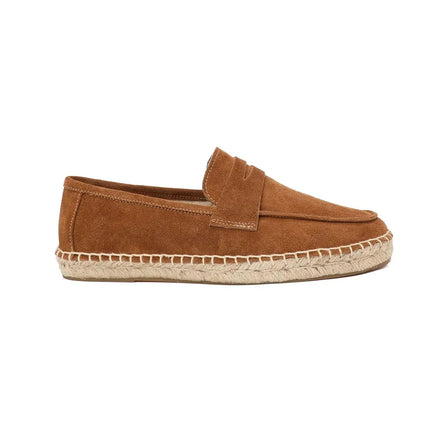 Solaro Suede Espadrilles | Men's Slip-On Loafers with Hemp Insole & Jute Detailing - northernnomad