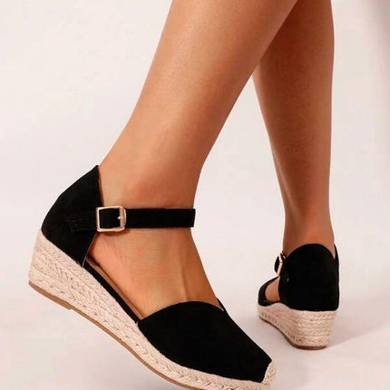 Women's Orthopedic Closed-Toe Wedge Sandals