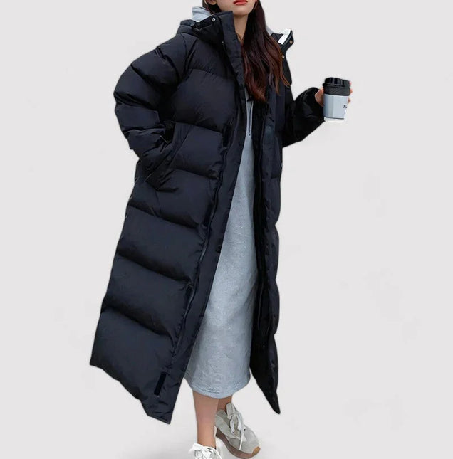 Women's Long Waterproof Puffer Parka