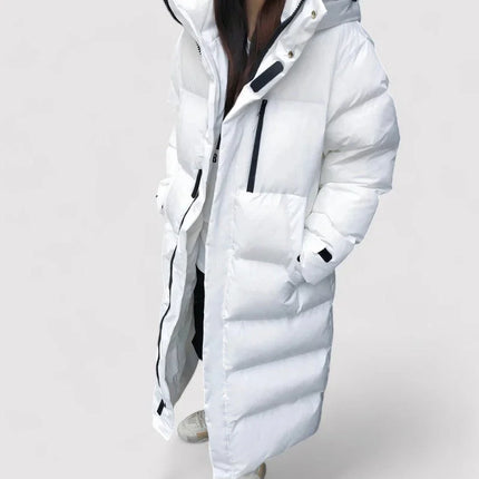 Women's Long Waterproof Puffer Parka