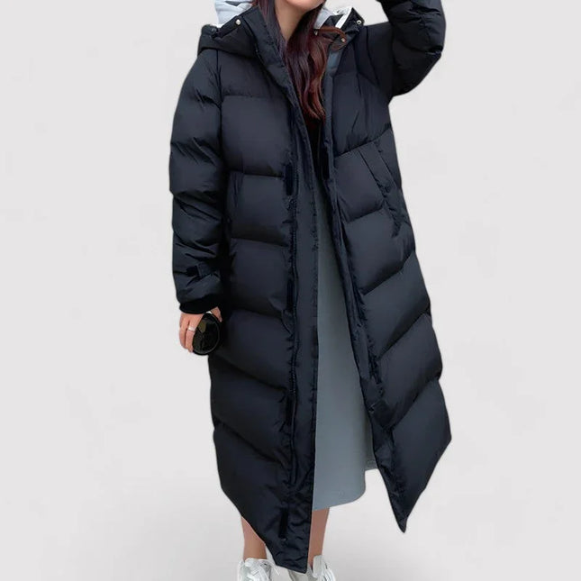 Women's Long Waterproof Puffer Parka