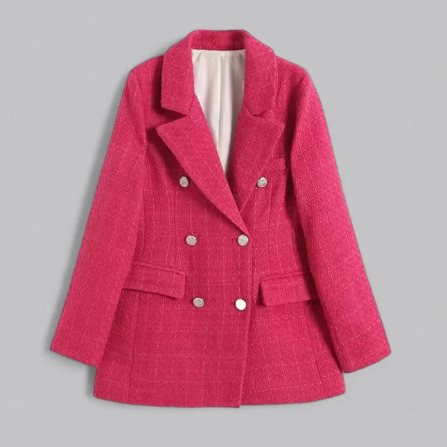 Women's Blazer Tweed Style