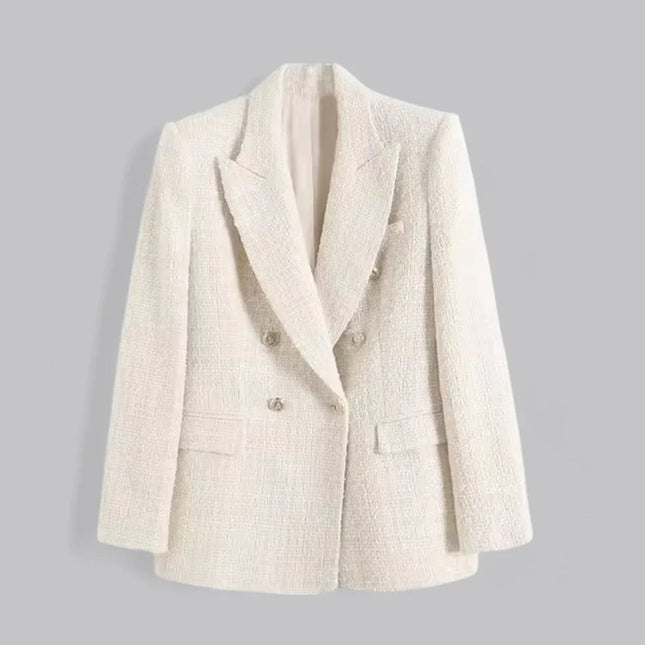 Women's Blazer Tweed Style