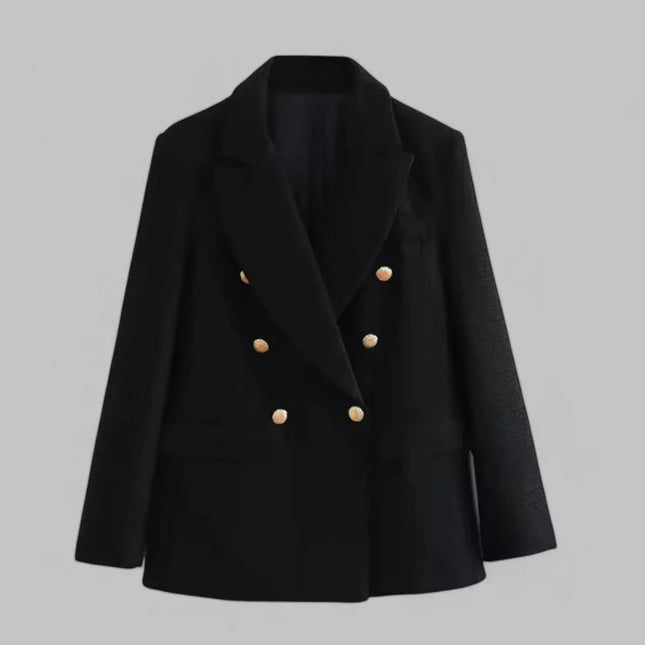 Women's Blazer Tweed Style