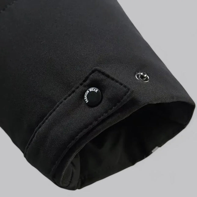 Men's Hooded Longline Puffer Jacket