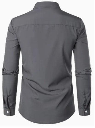 Men's Casual Long Sleeve Breathable Shirt