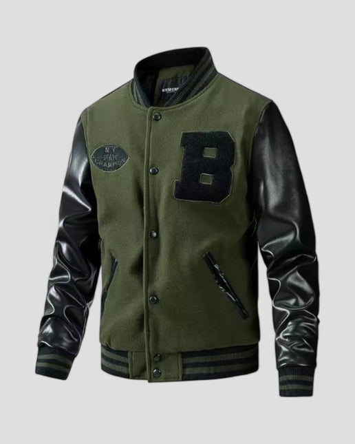 Men's Bomber Jacket Streetwear Casual