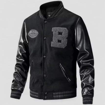 Men's Bomber Jacket Streetwear Casual