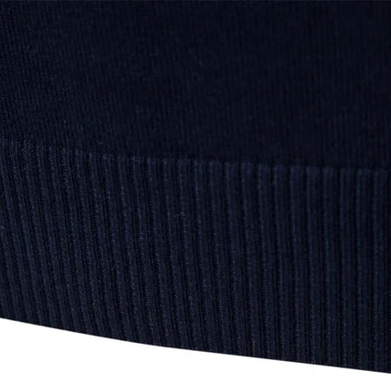 Men's Quarter-Zip Sweater Knit