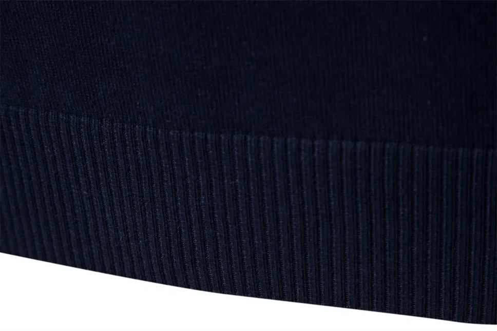 Men's Quarter-Zip Sweater Knit
