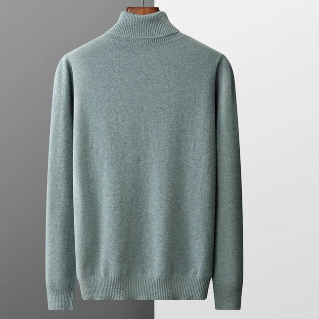 Men's Turtleneck Sweater Wool