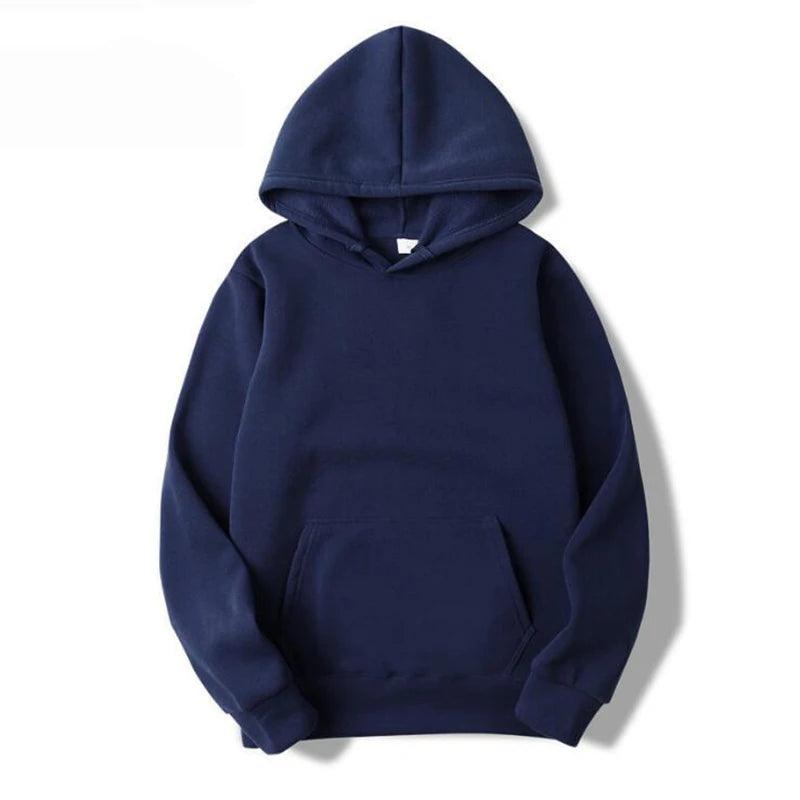 UrbanEase Pocket Hoodie | Unisex Fleece Pullover for Everyday Comfort