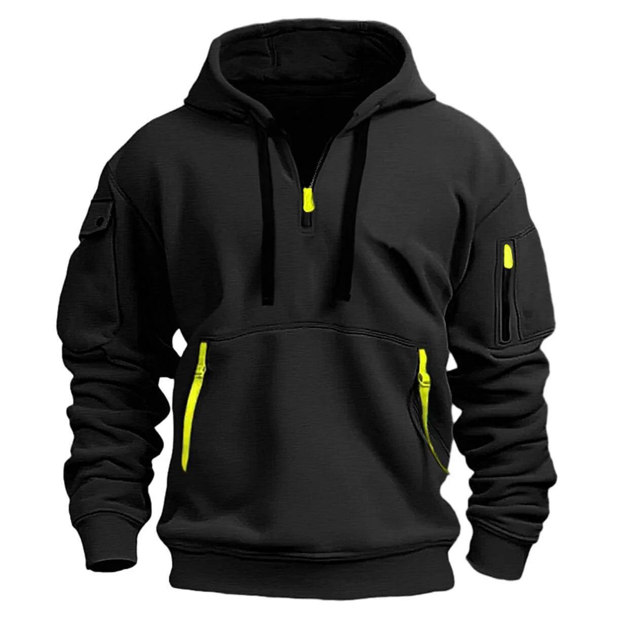 Drexla Drop-Shoulder Hoodie | Unisex Plus Size Knit Pullover for Autumn & Winter