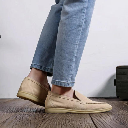Men's Suede Loafers - northernnomad