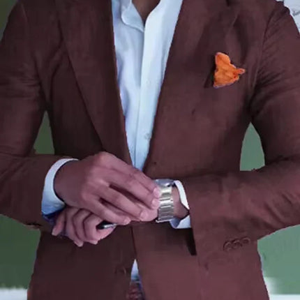 Men's Linen Blazer Stylish