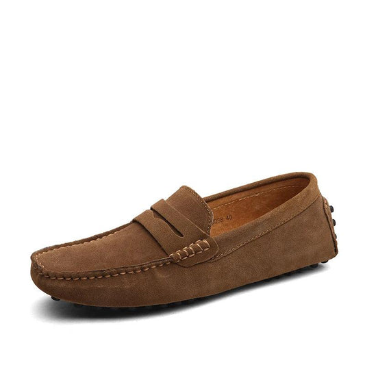 Velano Suede Leather Loafers - northernnomad