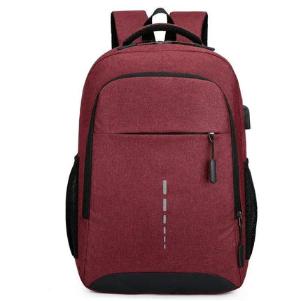 UrbanVault Oxford Laptop Backpack | Unisex Large-Capacity School, Work & Travel Bag with USB Port - northernnomad