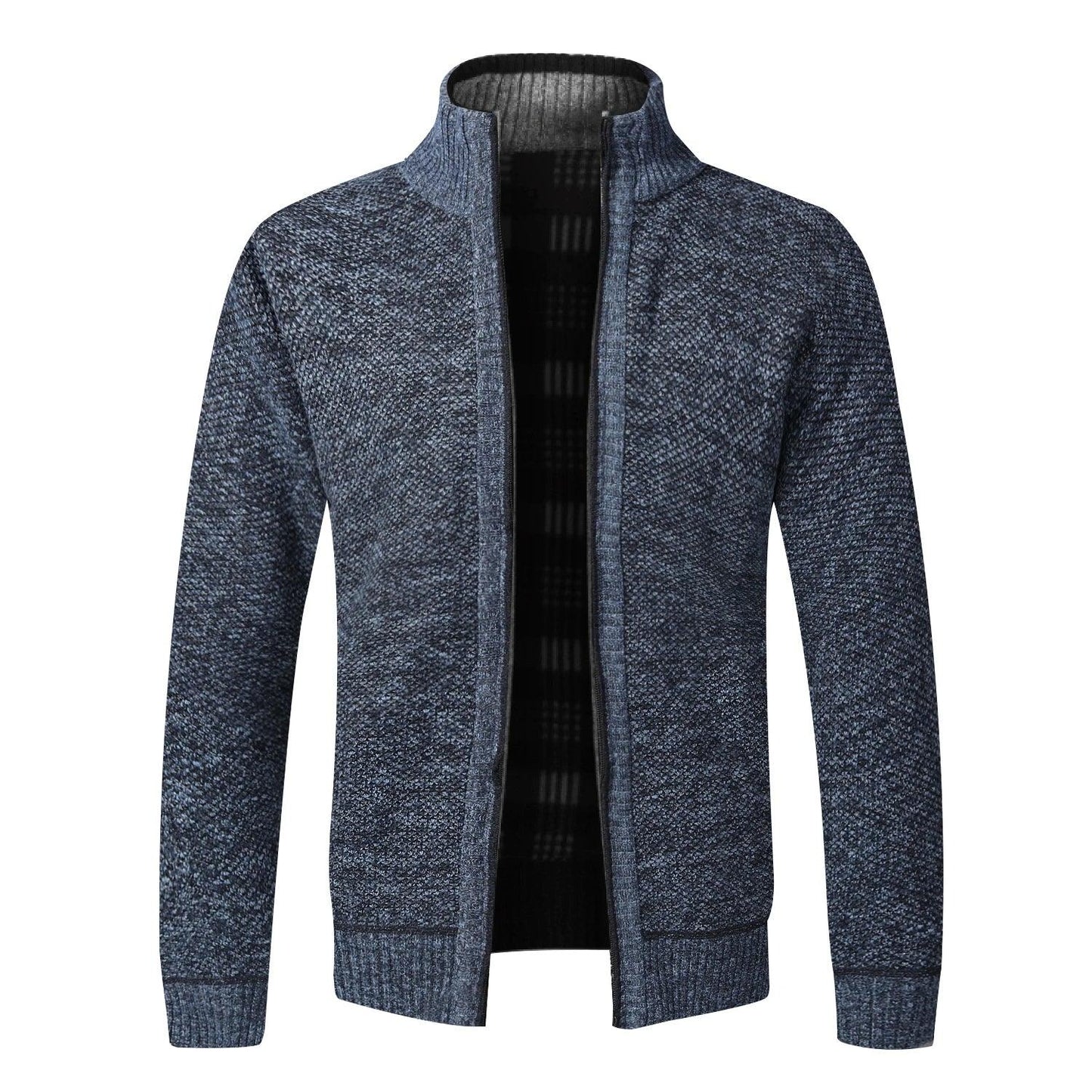 Kentmere Fleece Zip Cardigan | Smart-Casual Knitted Jacket for Autumn & Winter Warmth