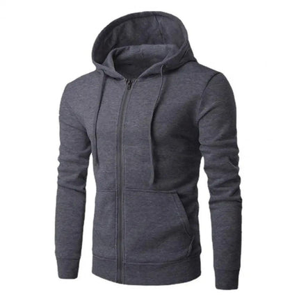 Ravlen Zip Hoodie Jacket | Slim Fit Men's Sweatshirt for Autumn & Winter - northernnomad