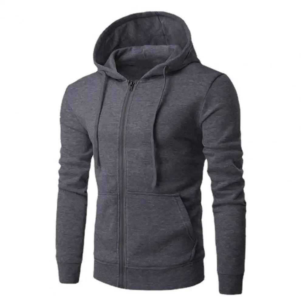 Ravlen Zip Hoodie Jacket | Slim Fit Men's Sweatshirt for Autumn & Winter - northernnomad