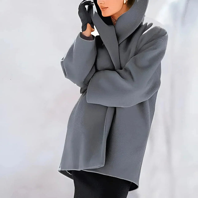 Women's Elegant Winter Coat - Chic Style for Autumn/Winter