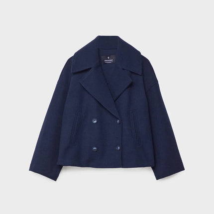Women's Short Double-Breasted Blazer