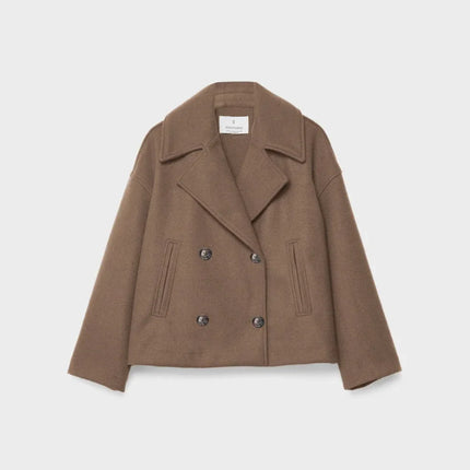 Women's Short Double-Breasted Blazer