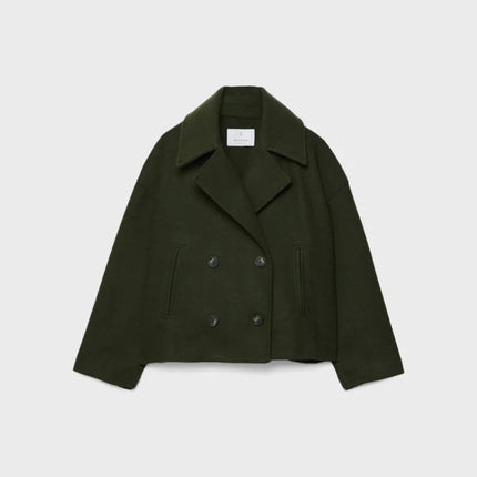 Women's Short Double-Breasted Blazer